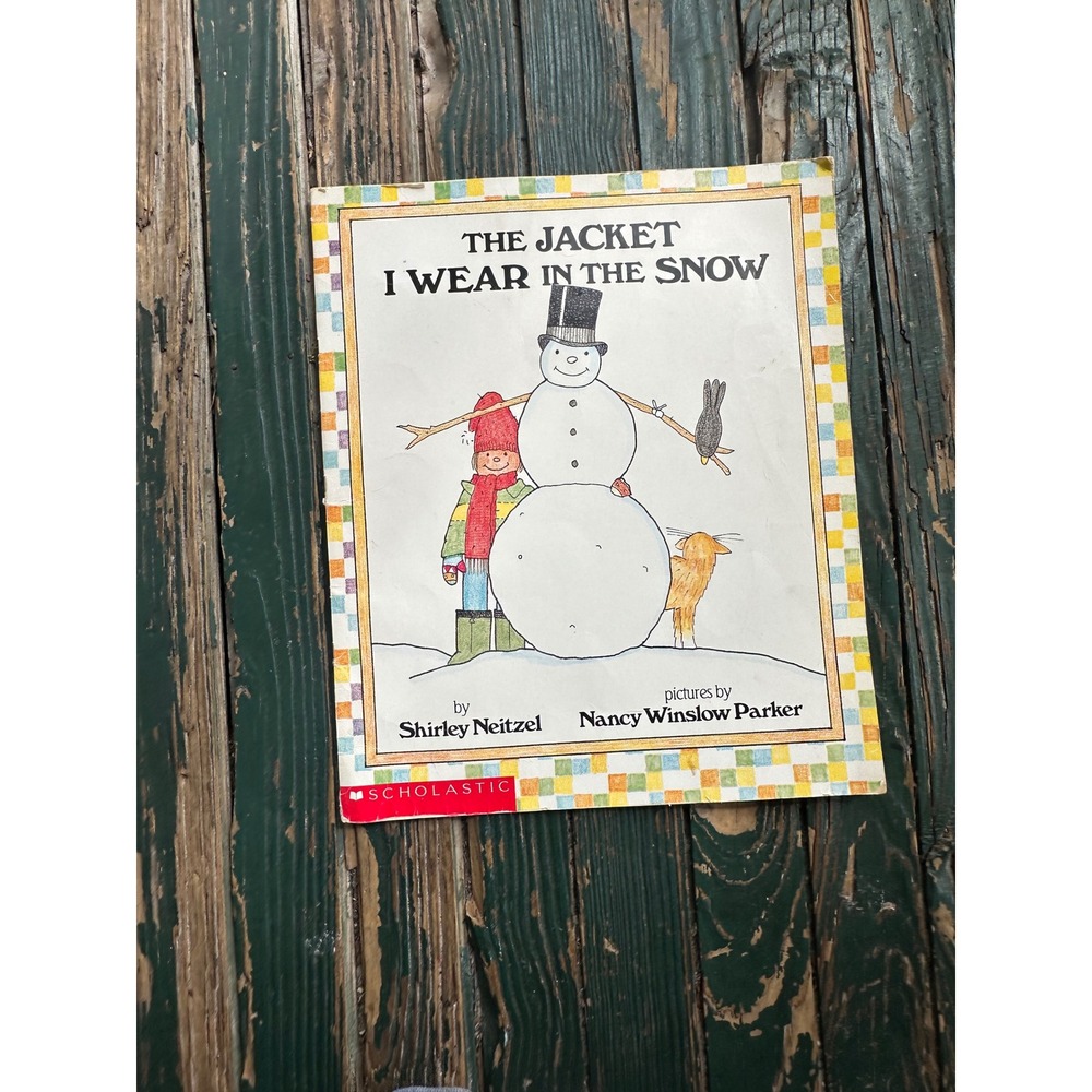 The Jacket I Wear in the Snow Scholastic Big Books Shirley Neitzel Paperback